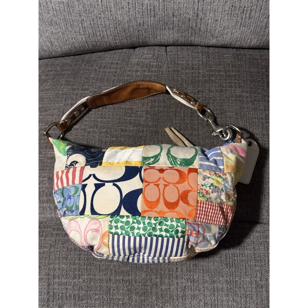 Coach Patchwork Multicolor Hobo Bag - image 2